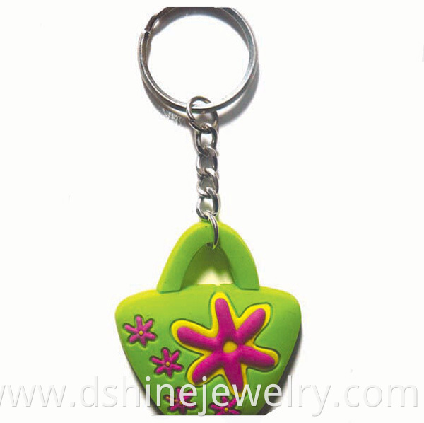 Soft PVC Customizable Keychains